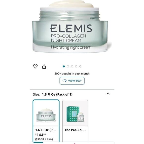 ELEMIS SUPER SIZE  Pro Collagen Night Cream - Picture 3 of 3